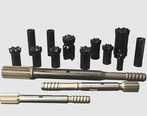 T51 Top Hammer Button Drill Bit Diameter From 89mm To 127mm Tophammer Drilling için