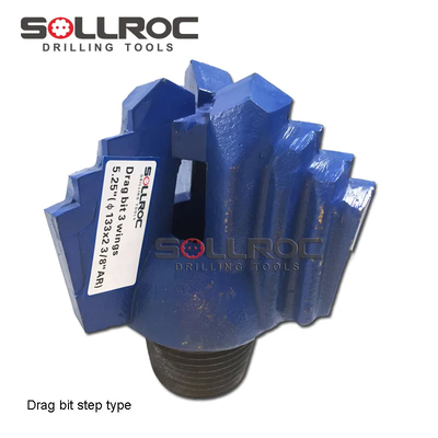Alaşımlı Çelik Malzeme Bilimleri Yumuşak Kaya Formasyonu Borlama Kullanımı için Drag Drill Bit