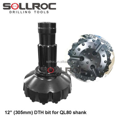 Forged Carburized Steel High Performance DTH Drill Bits for Well Drilling and Coal Mining