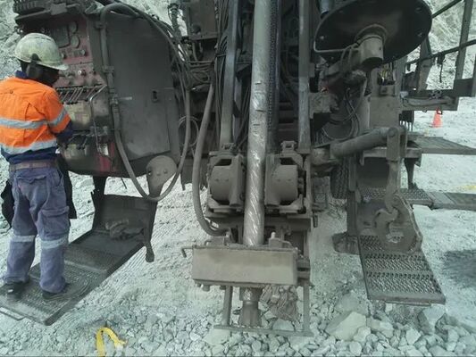 Yüksek malzeme geri kazanımı ile DTH sondajı için ters dolaşımlı çekiç ve RC bit