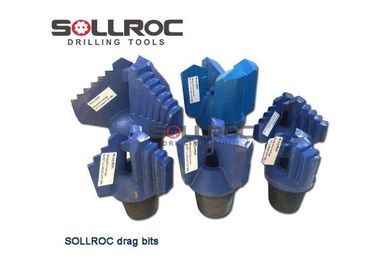 Filmeli Bağlantı Chevron Drag Drill Bit Forging Processing API 3 1/2' REG Özel