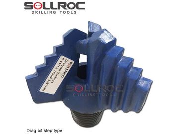 API 2 3/8' REG Thread Type Drag Drill Rock Bit, pürüzsüz sondaj işlemleri için