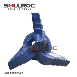 API 2 3/8' REG Thread Type Drag Drill Rock Bit, pürüzsüz sondaj işlemleri için