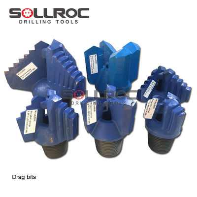 Alaşımlı Çelik Malzeme Bilimleri Yumuşak Kaya Formasyonu Borlama Kullanımı için Drag Drill Bit